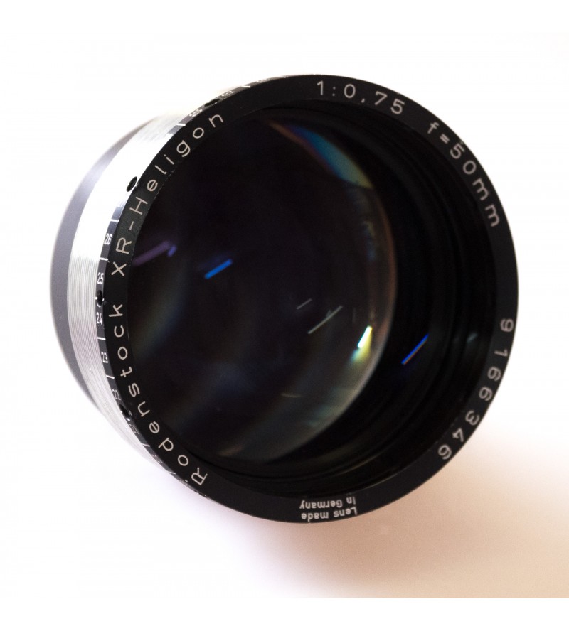 Rodenstock 50mm f0.75 Xray lens XR Heligon
